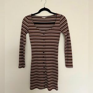 Topshop button up, longsleeve dress